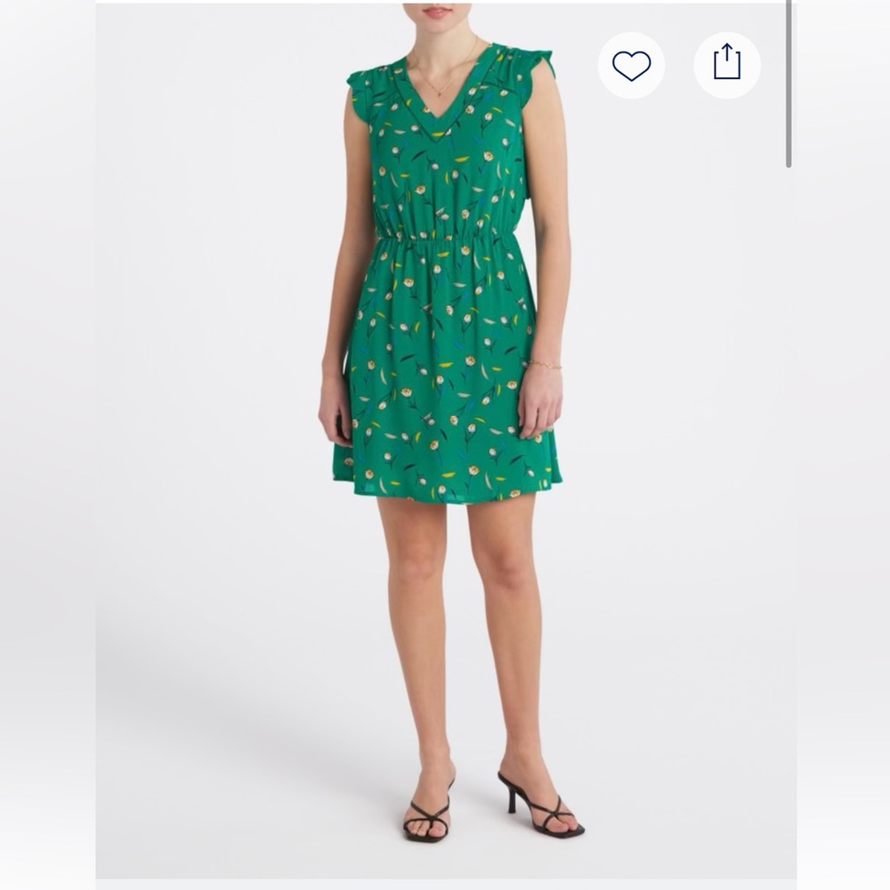 41 Hawthorn (Stitch Fix) Scallop-Detail Dress